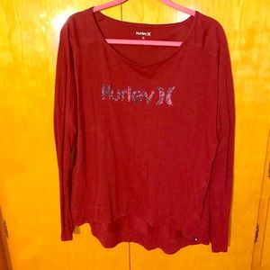 Gently used Hurley long sleeve tee Sz XL